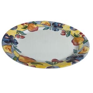 Corelle Dinner Plate 10 1/5” Fruit Basket USA Made Microwaveable Y2K 1998-2002